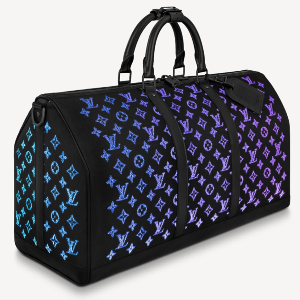 Louis Vuitton LED Light Up Lightning Fiber Optic Monogram Keepall - Virgil Abloh - Picture 3 of 12